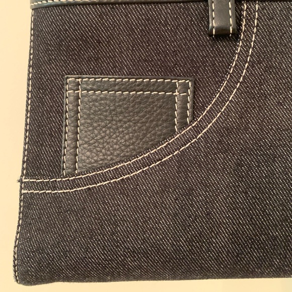 Vintage Dior denim buckle bag - Picture 4 of 12